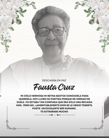 Fausta Antonia Cruz